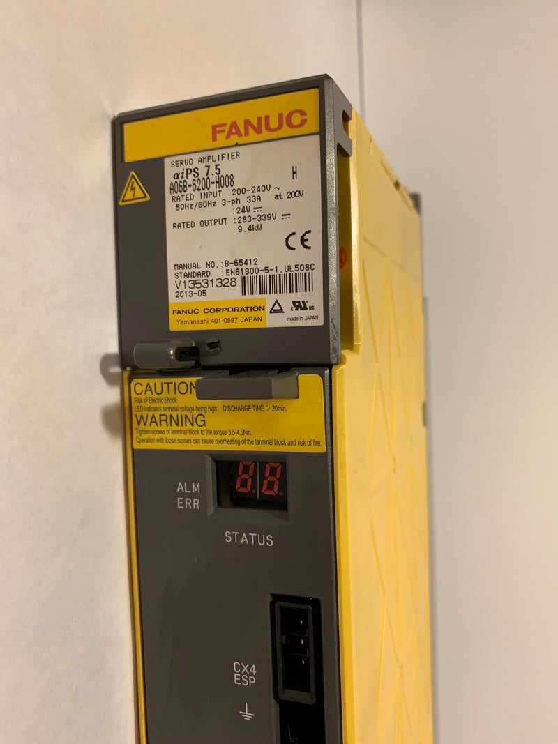 Fanuc A06B-6200-H008 Servo Amplifier