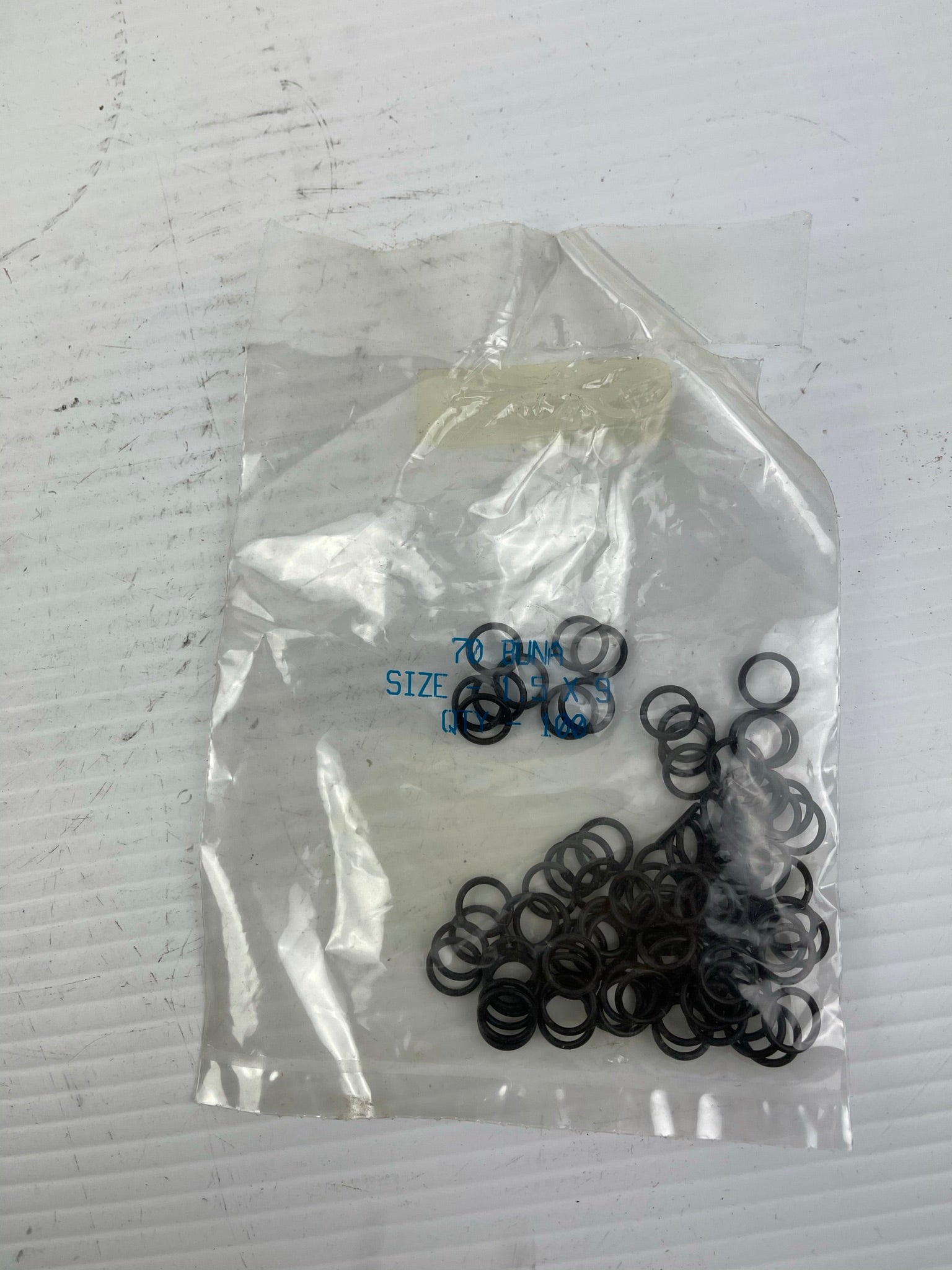 70 Buna O-Ring Size 1.5 x 9 Lot of 50