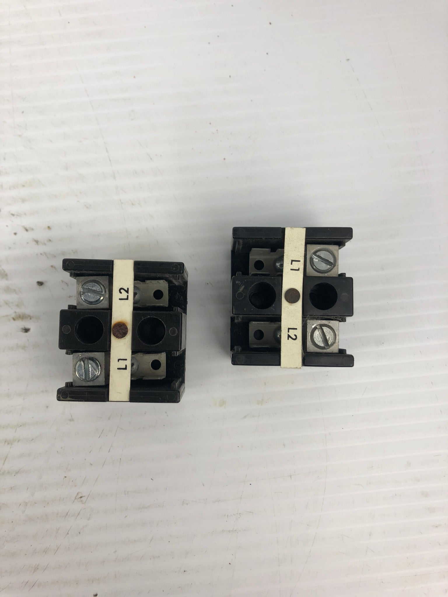 Cooper Bussmann Q14002-2A Terminal Block 60A-600V - Lot of 2