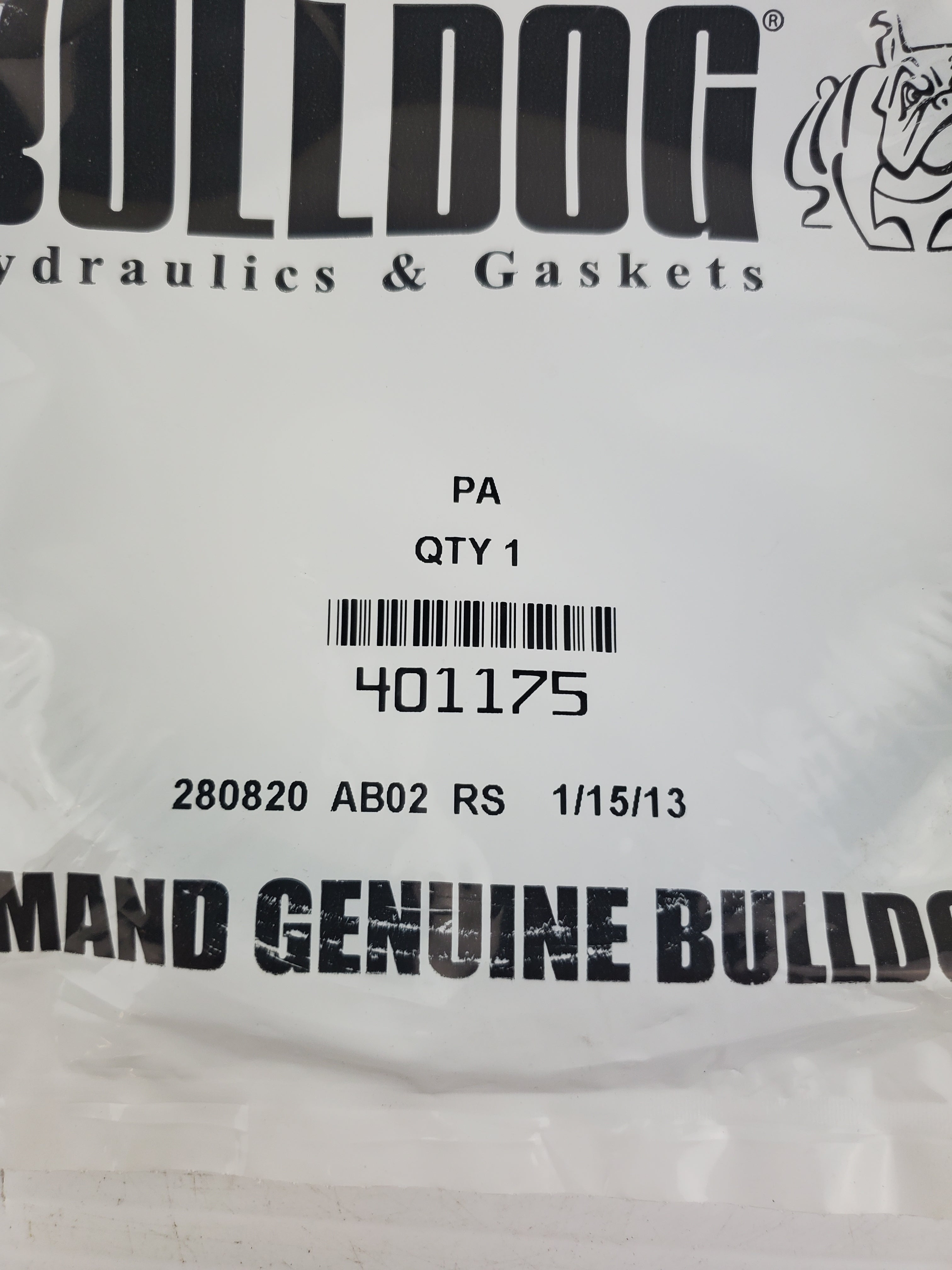 Bulldog 401175 Seal