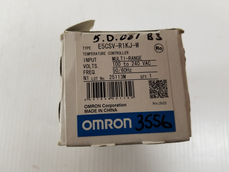 Omron E5CSV-R1KJ-W Temperature Controller