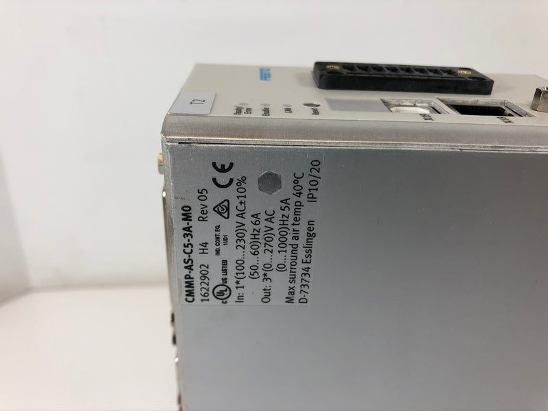 Festo CMMP-AS-C5-3A-M0 Control Module Rev 05 Series H4