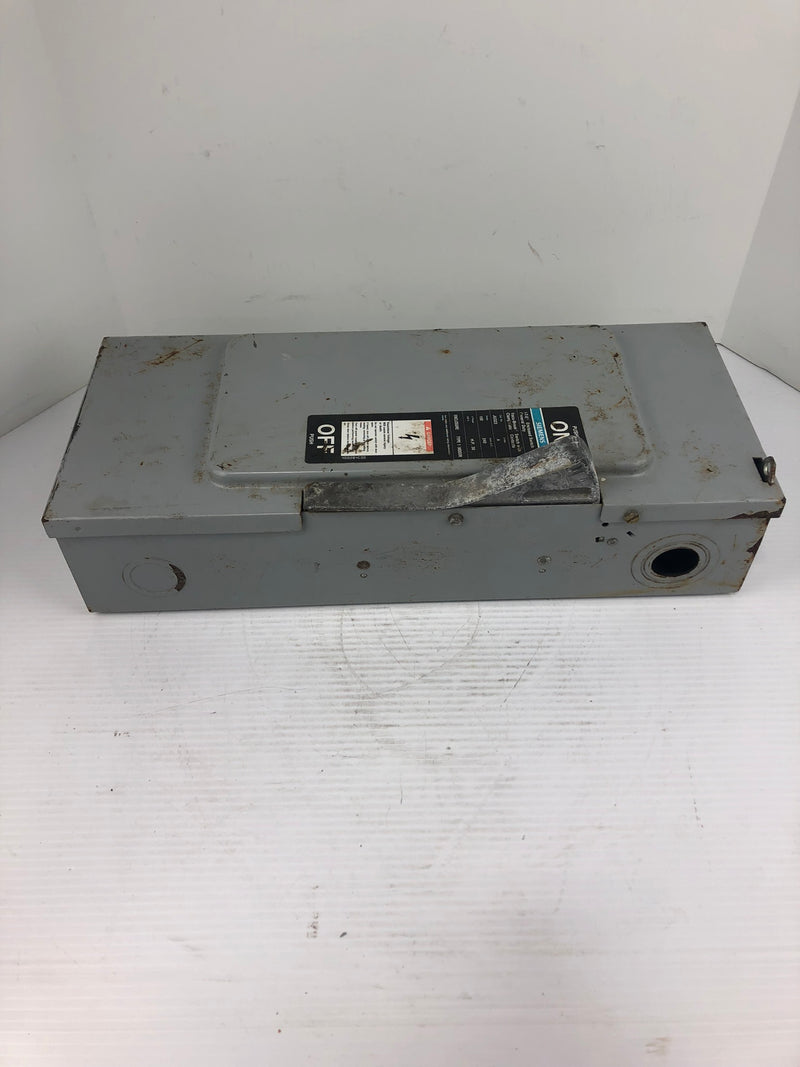 Siemens I-T-E JU323 Enclosed Switch General Duty Series A 100A 3PH 240V