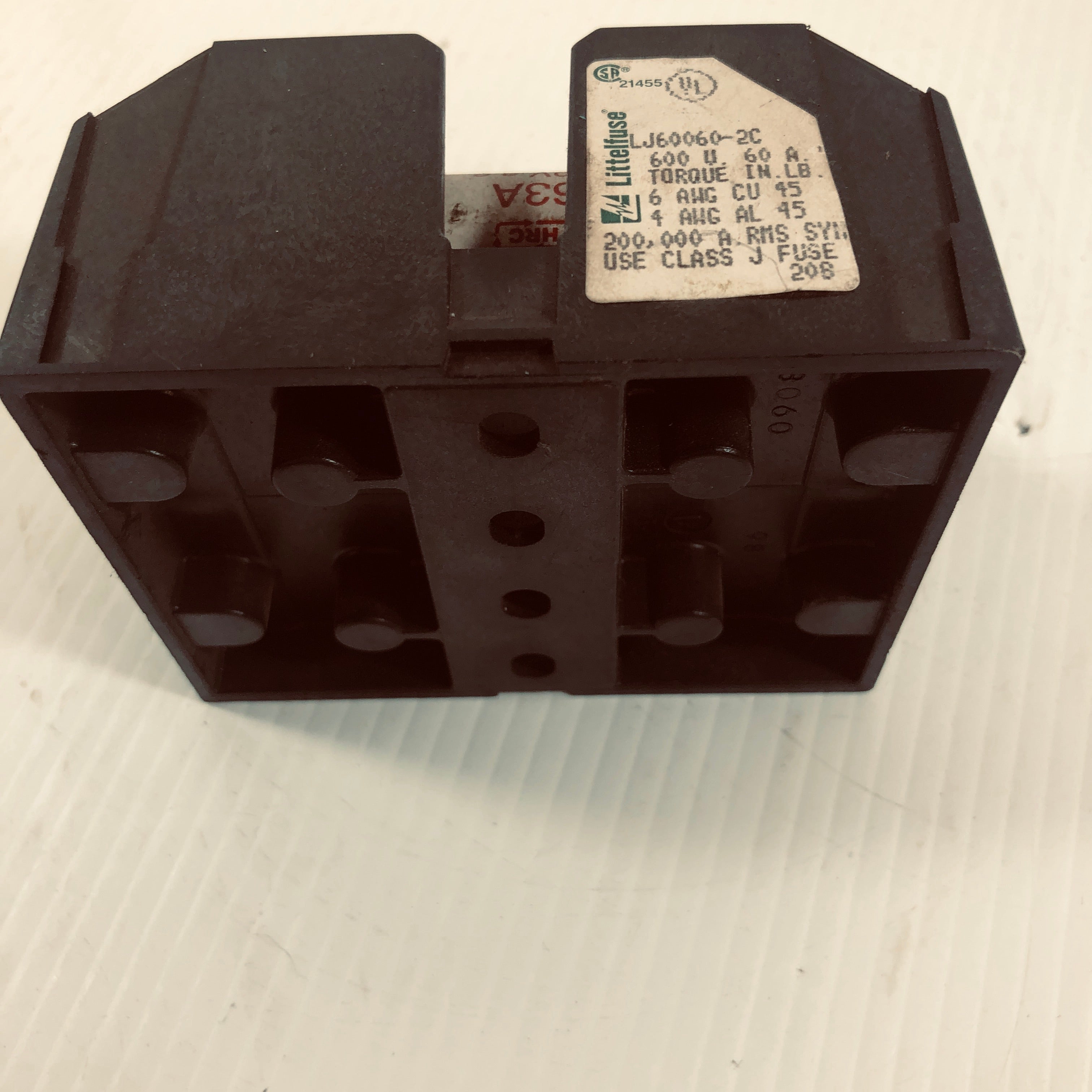 Littelfuse LJ60060-2C Fuse Holder 600V 60A Class J