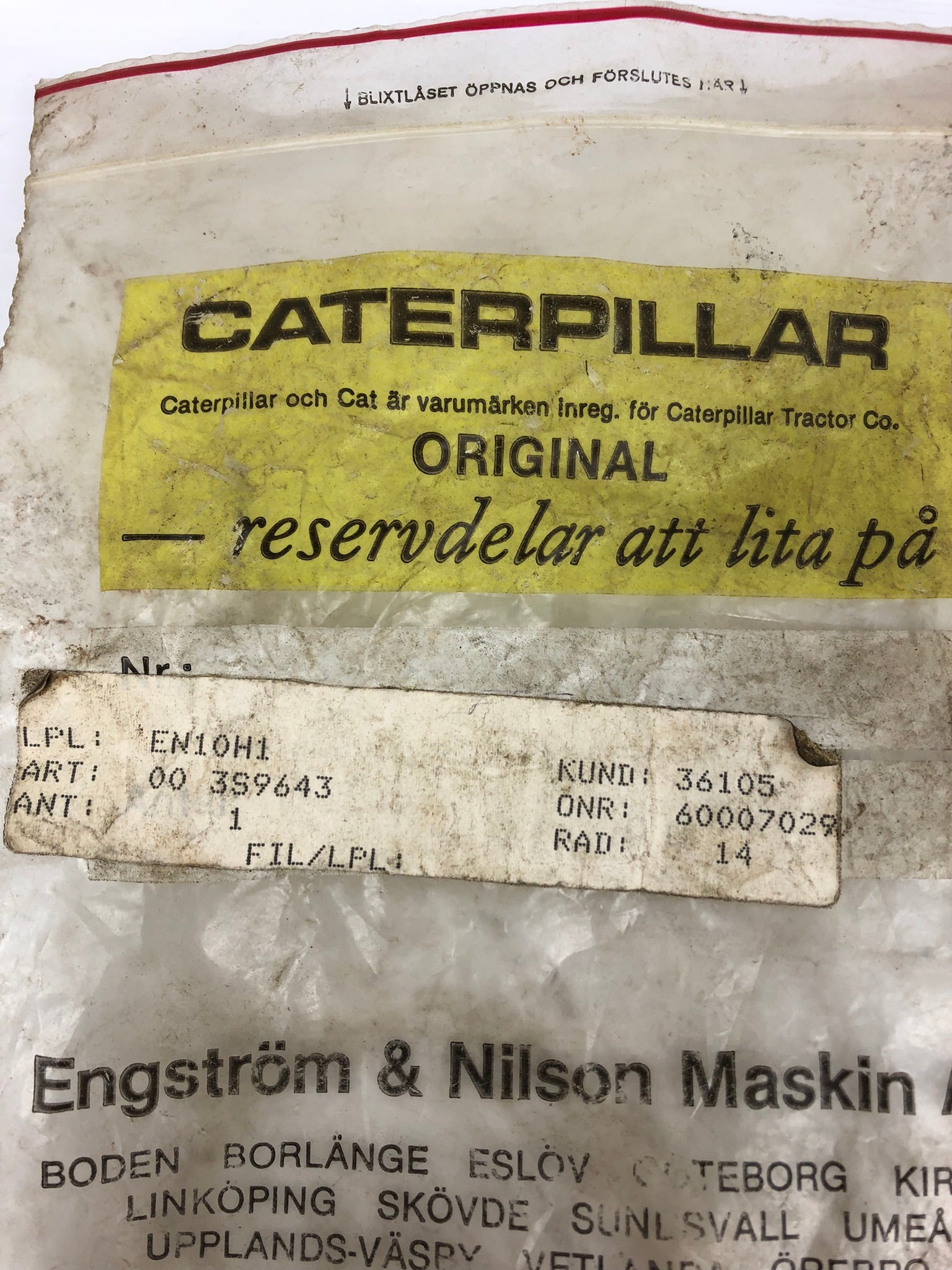 CAT 3S-9643 Rotating Shaft LIP Type Seal Caterpillar 3S9643 3412 SR4 SR4B SR4BHV