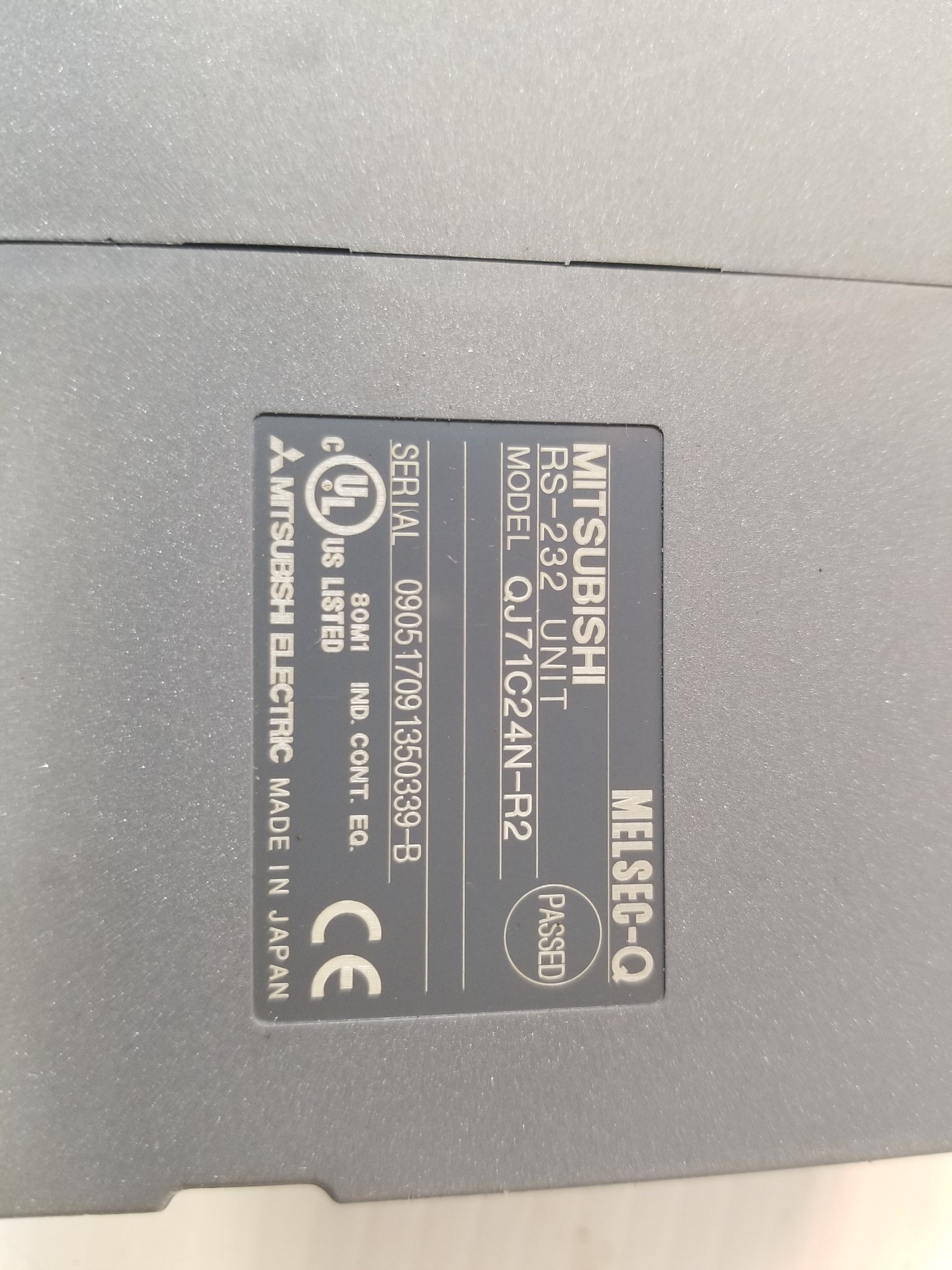 Mitsubishi QJ71C24N-R2 RS-232 Serial Communication Module