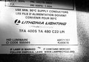 Lithonia Lighting Ceiling Mount Flood Light TFA 400S TA 480 C22 LPI