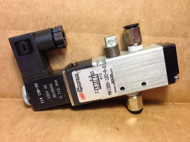 Ingersoll Rand M812SS-120-A-G Compact Solenoid Valve