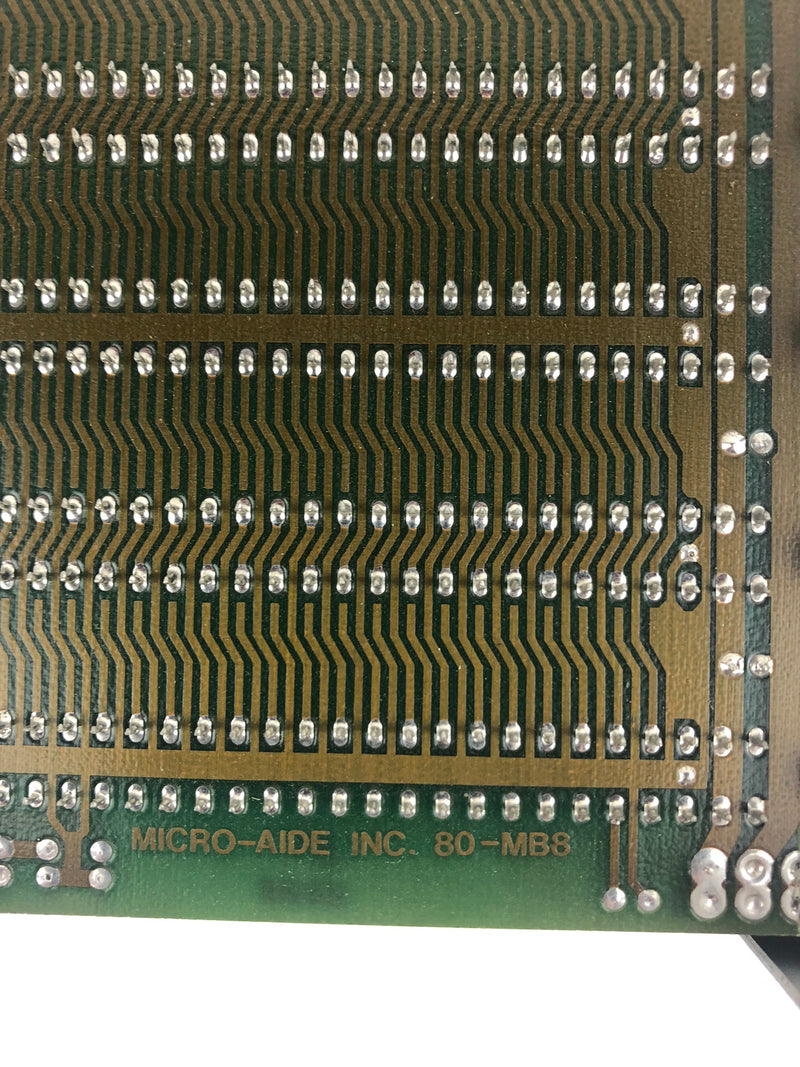 Micro-Aide 80-MB8 Circuit Board PLC Slot Rack Corecon Includes 5 Boards
