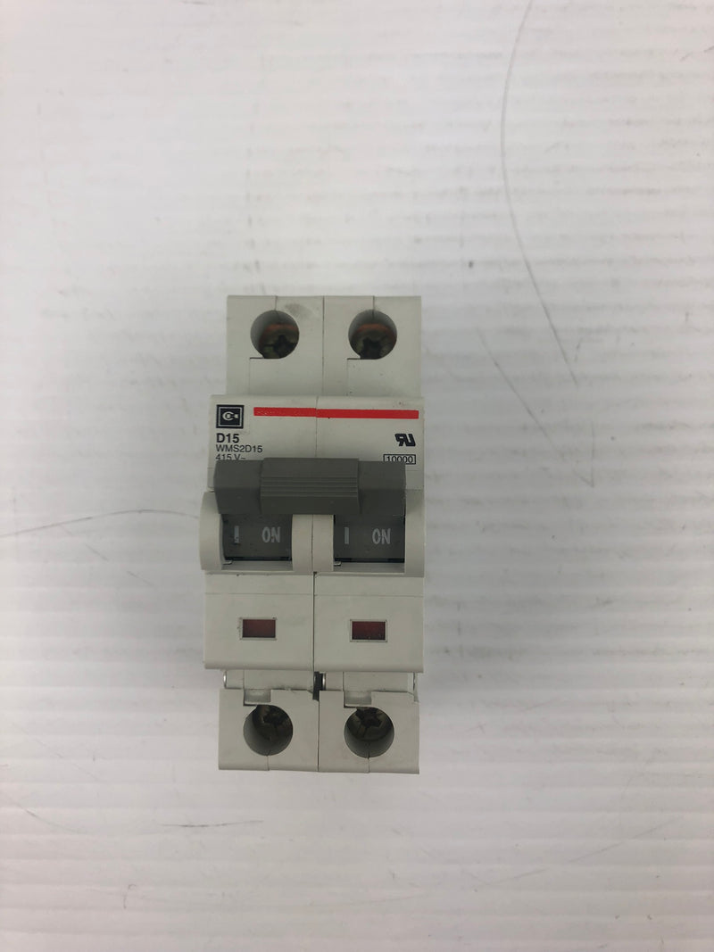 Cutler-Hammer WMS2D15 Circuit Breaker 2-Pole 415 V