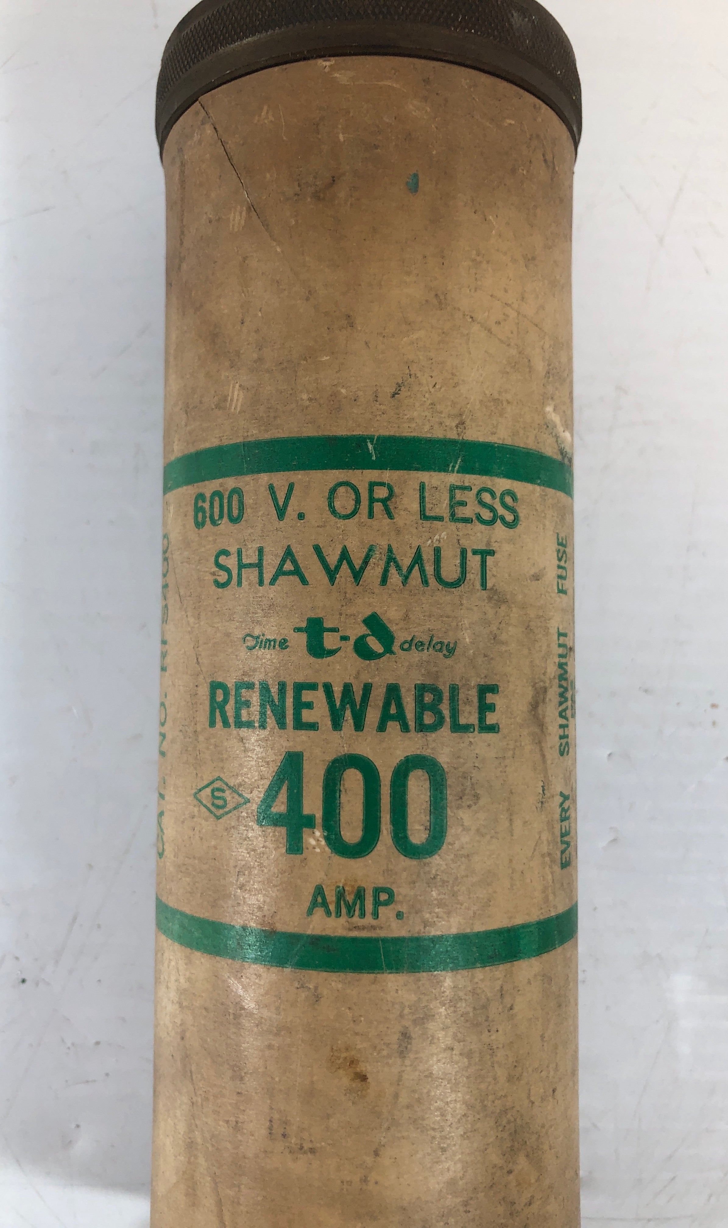 Shawmut Time Delay Renewable Fuse 400 Amp