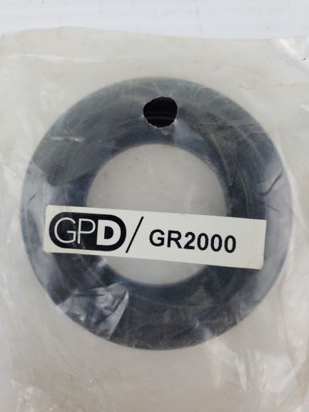 GPD GR2000 2" Black Rubber Grommet Bezel Sealed Gasket