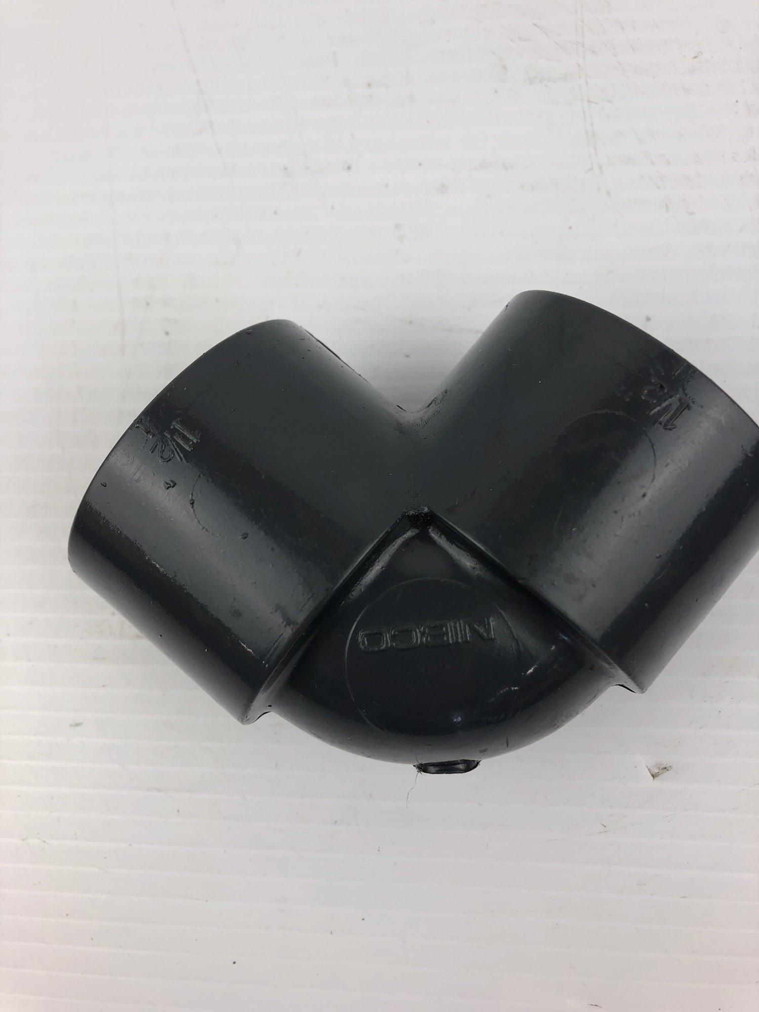 NIBCO SCH-80 Elbow Fitting 1-1/2" PVC-1 Gray