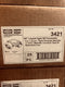 Hubbell Raco 3/8" Liquid Tight 90 Connector 3421 Box of 21