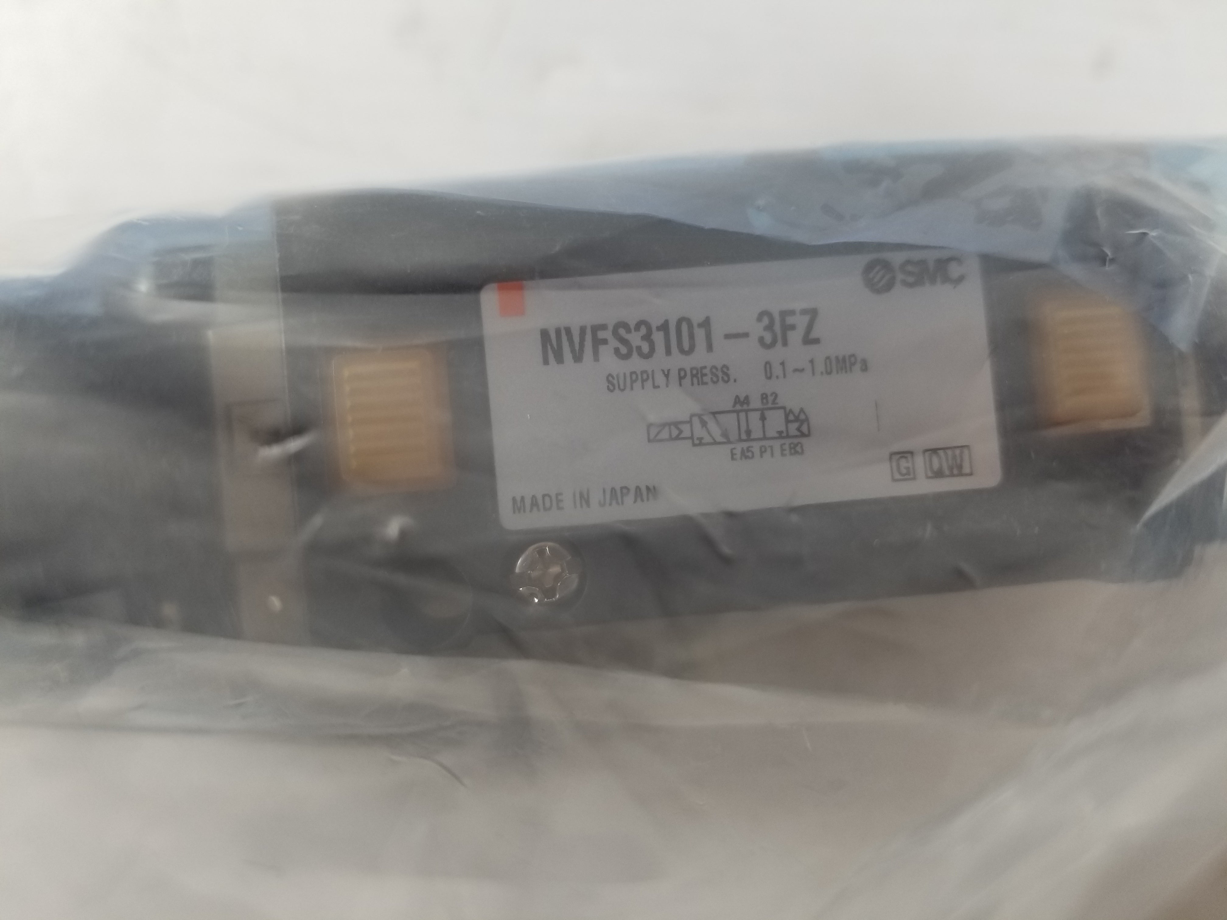SMC NVFS3101-3FZ Solenoid Pneumatic Valve