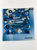 Dayco No Slack "Match-It" Pulley Guide 2003 Booklet