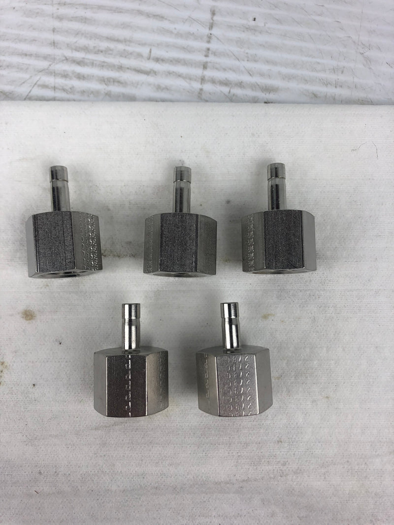 Parker 4-6 T2HG-SS Female Adapter - Lot of 5