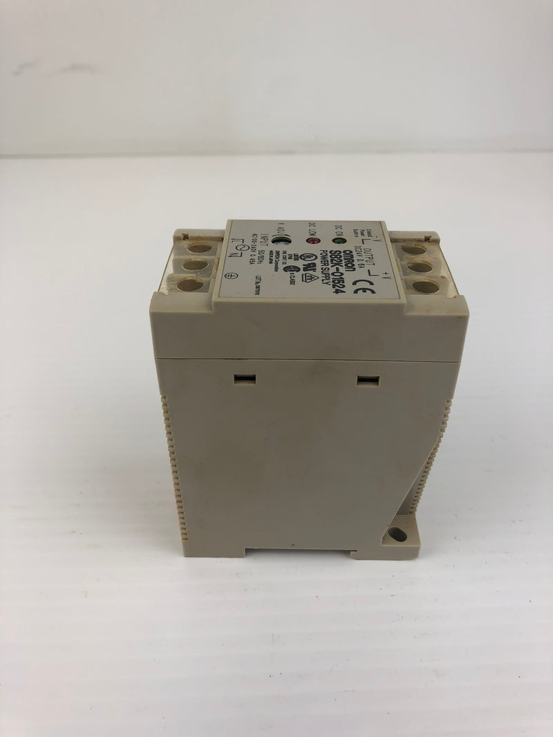 Omron S82K-01524 Power Supply Output DC24V 0.6A - Input 50/60Hz AC100-240V 0.45A