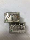 Omron LY4N-D2 General Purpose Relay 24 VDC Lot of 2