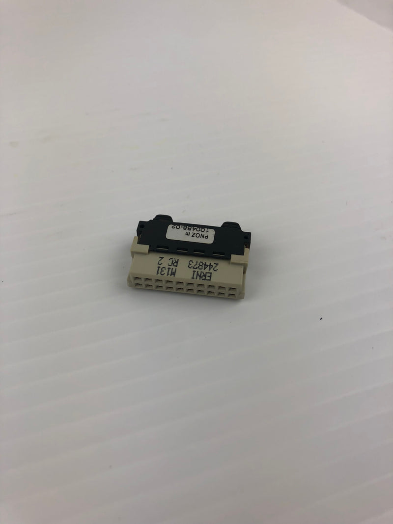 Pilz PNOZm 100458-02 Relay Rack Extension Module Connector ERNI RC2 244873