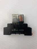 OMRON G2R-2-SND Relay 24 VCD with Base 0658YC