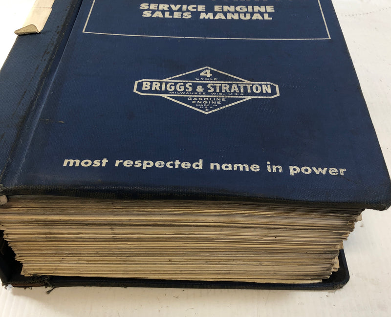 Briggs & Stratton Dealer Illustrated Service Engine Sales Manual