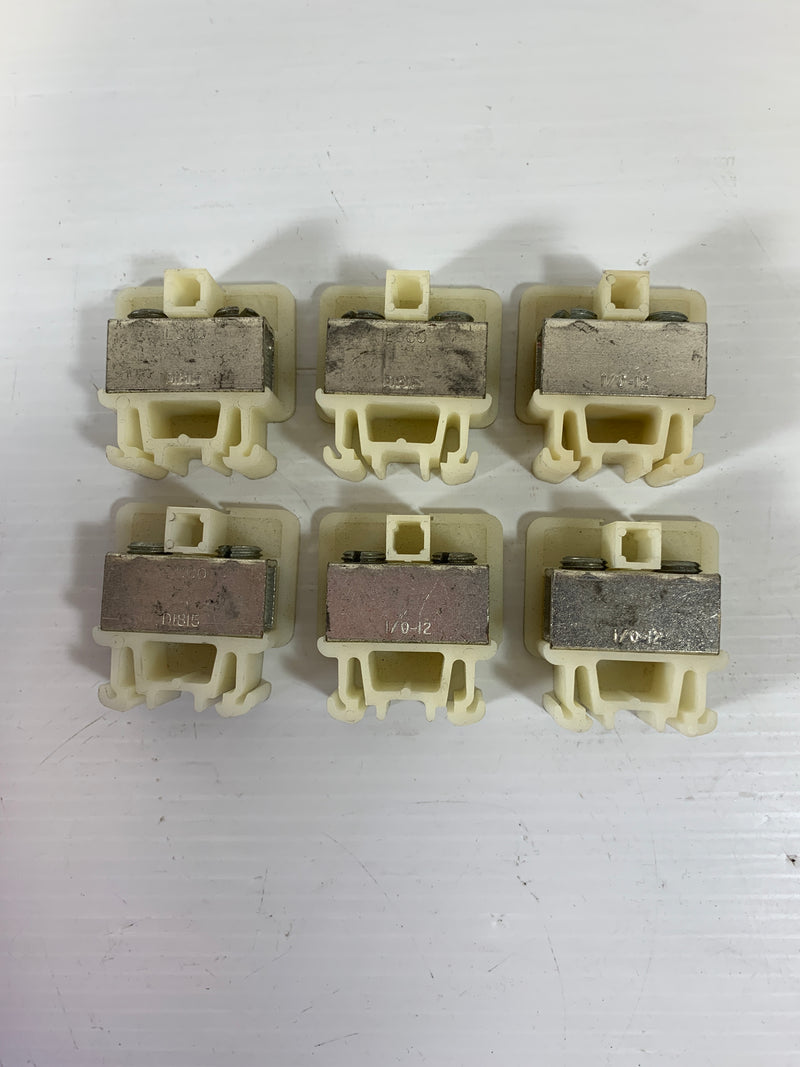 Lot of 6 Allen-Bradley Terminal Block 1492 CE