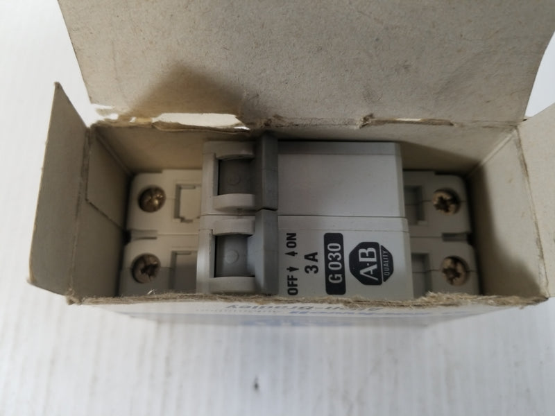 Allen-Bradley 1492-CB2G030 Circuit Breaker 2-Pole 3A