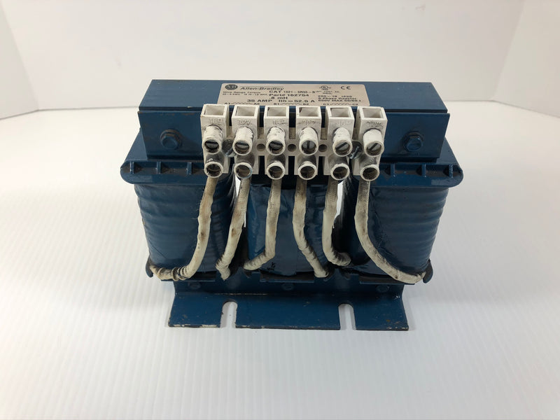 Allen-Bradley 1321-3R35-B 3 Phase Reactor 162754 600V 35A