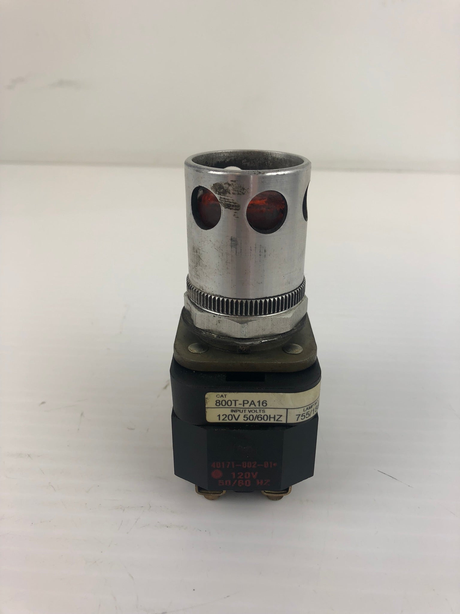 Allen-Bradley 800T-PA16 Pushbutton Switch Illuminated Series T Amber/Orange