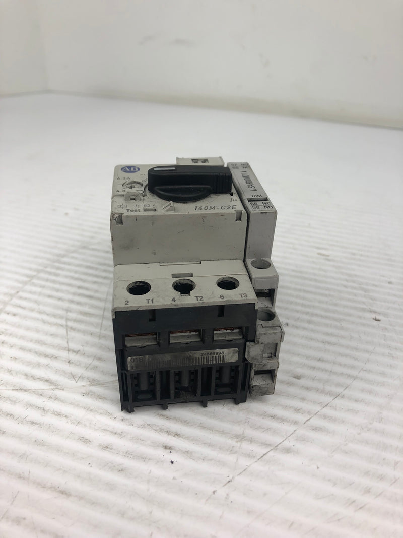 Allen Bradley 140M-C2E-B63 Circuit Breaker Series C With 140M-C-A Series A