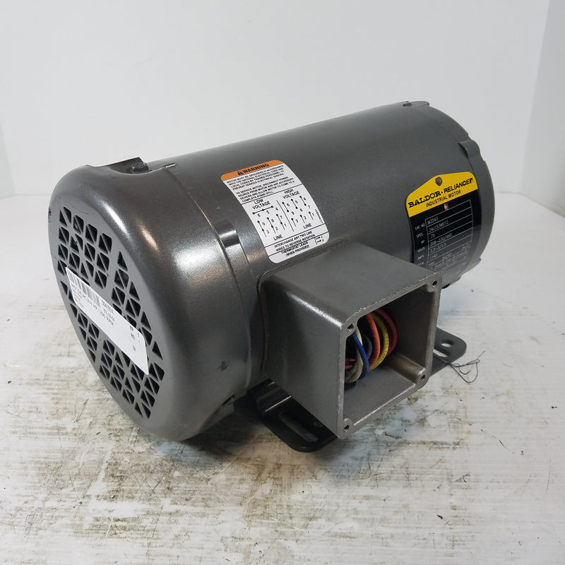 Baldor M3546 3/4HP 3 Phase Industrial Electric Motor