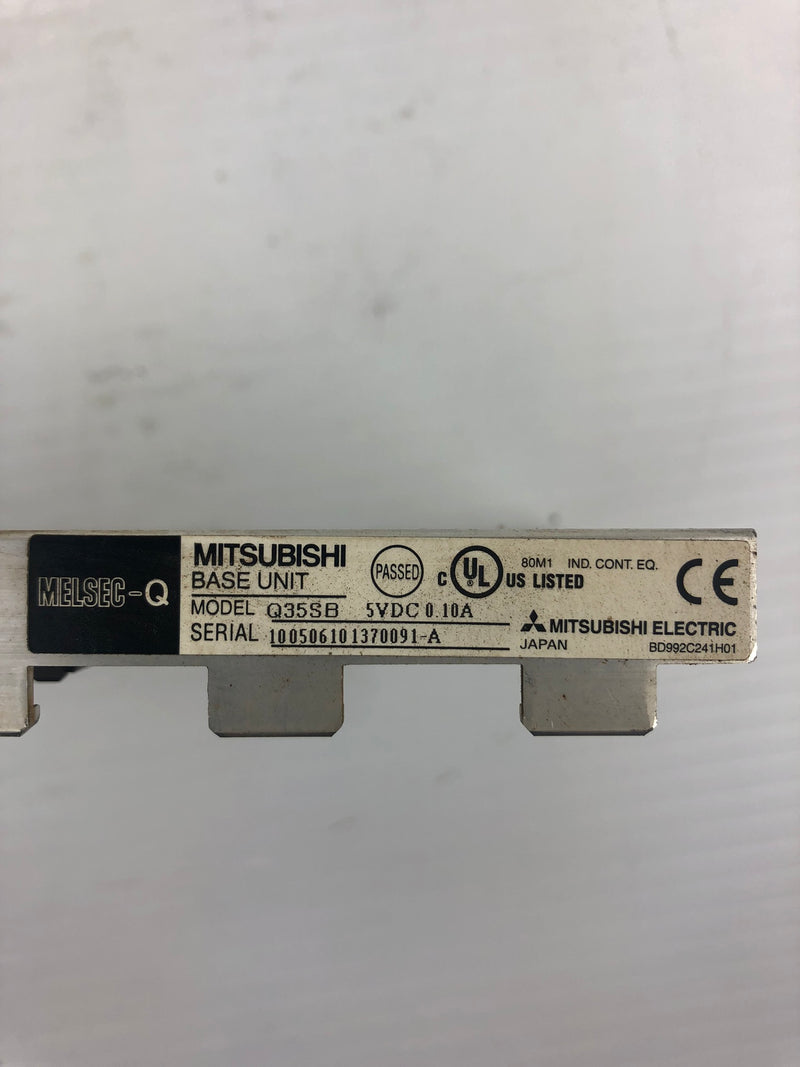 Mitsubishi Electronic Q35SB 5VDC 0.10A Circuit Board - Base Unit