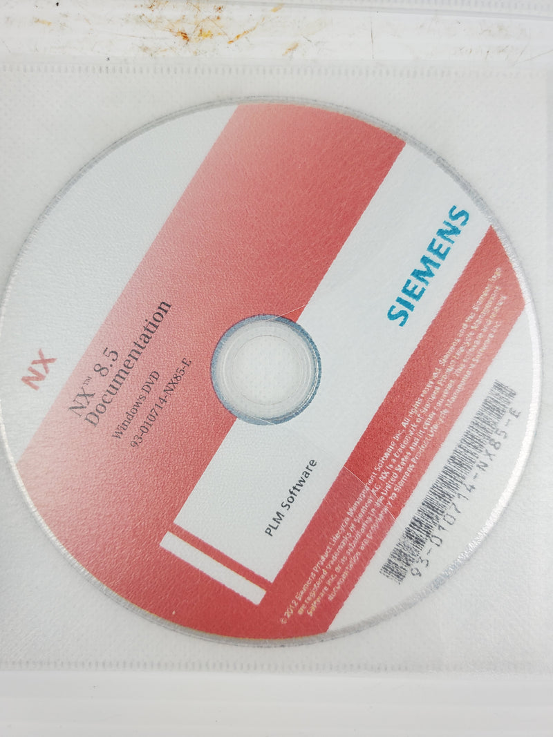 Siemens PLM Software NX V8.5 - Software Only - No Manual