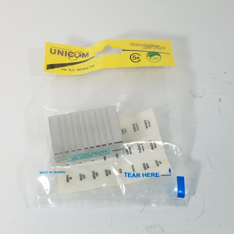 Unicom ILC-SE08A-SH Cat 5e Shielded In-Line Coupler