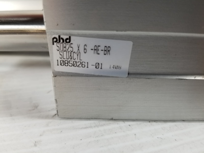 PHD SDB25 X 6 -AE-BR Pneumatic Guided Cylinder