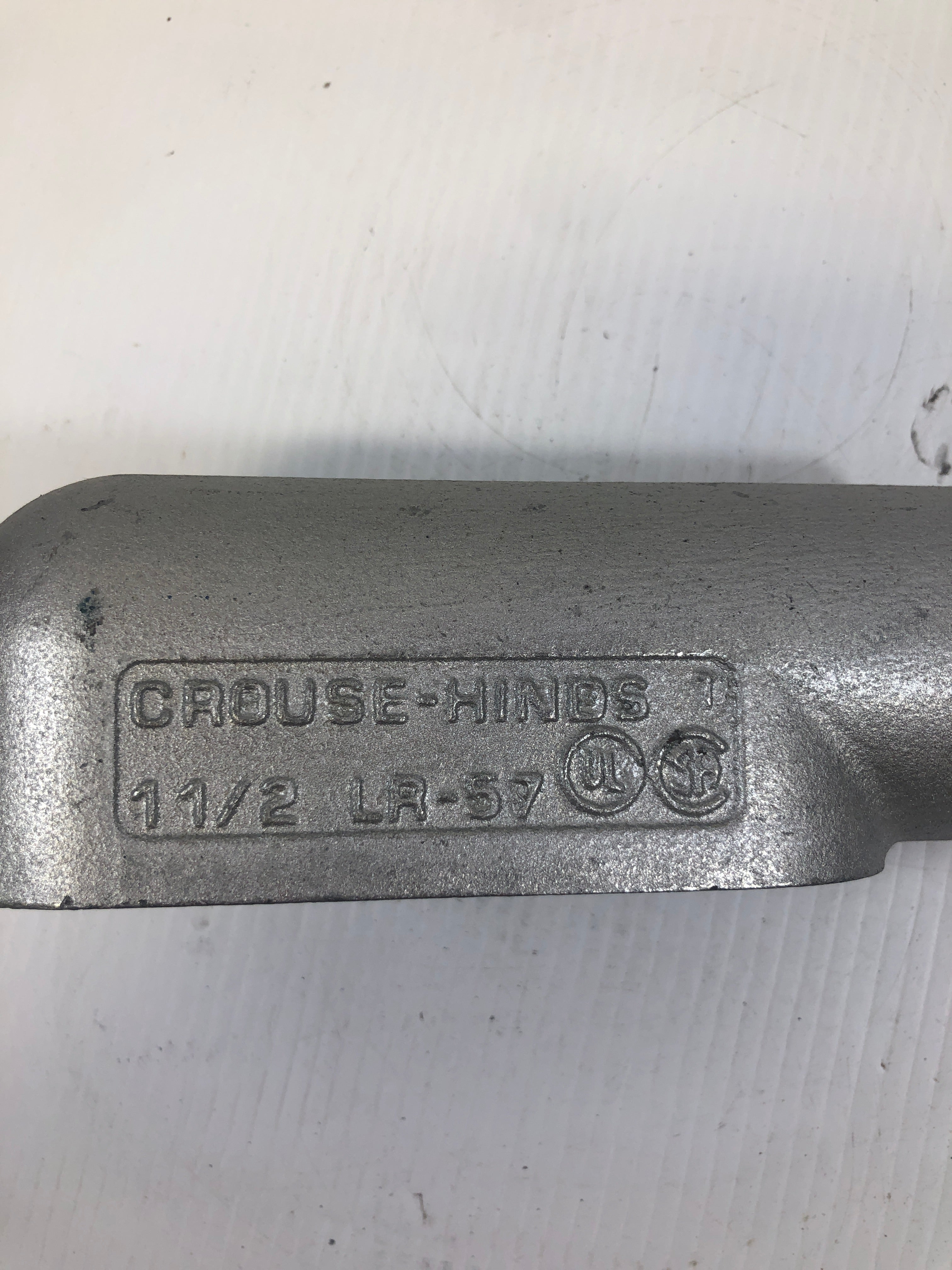 Crouse-Hinds 1-1/2" Conduit Body LR57