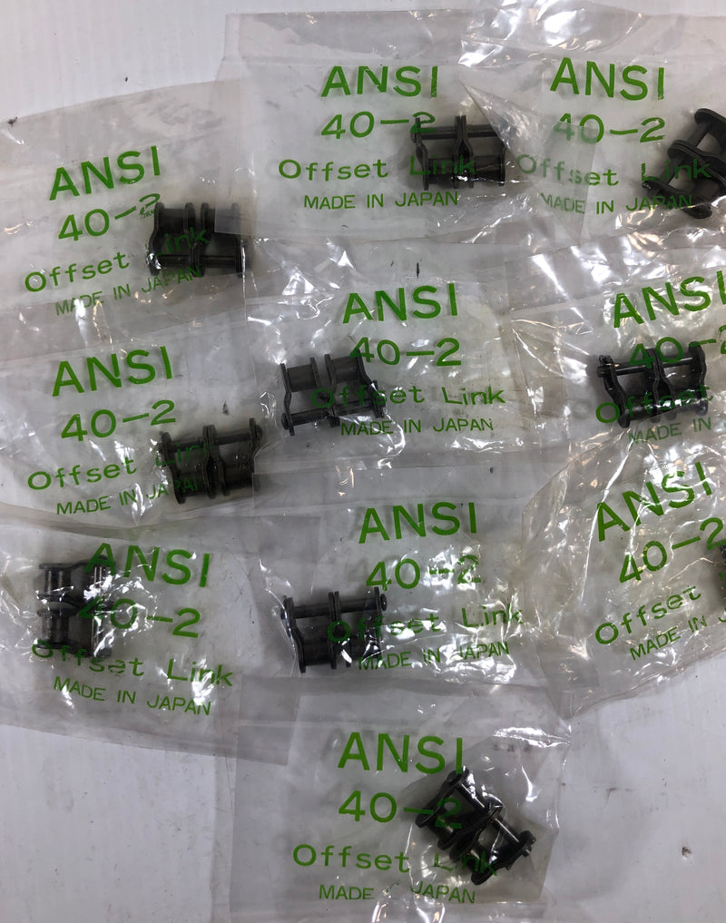 Ansi Offset Link 40-2 (lot of 10)