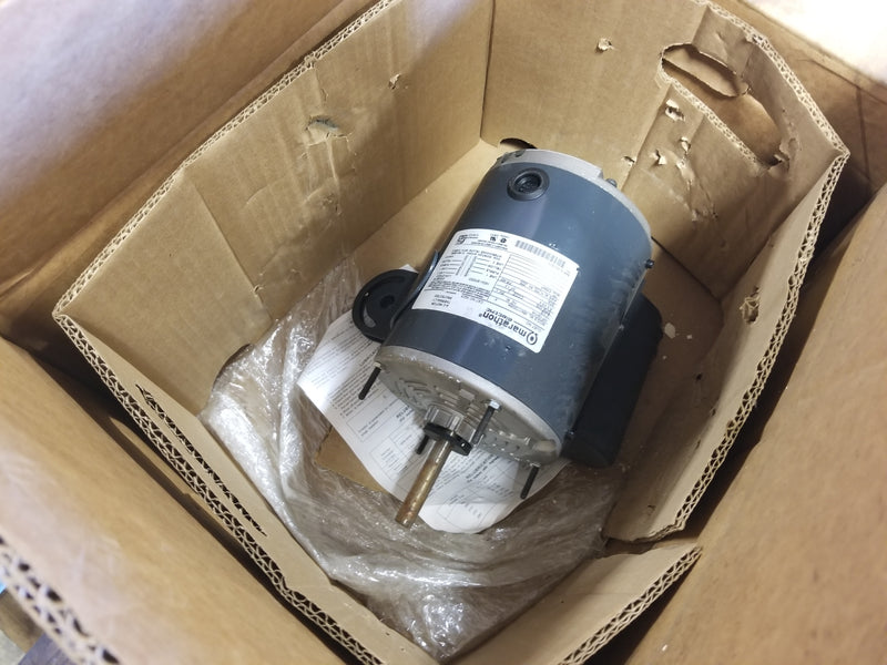 Marathon X925 S WL 48A11T2026A 1/2HP Single Phase Electric Motor 1075 RPM