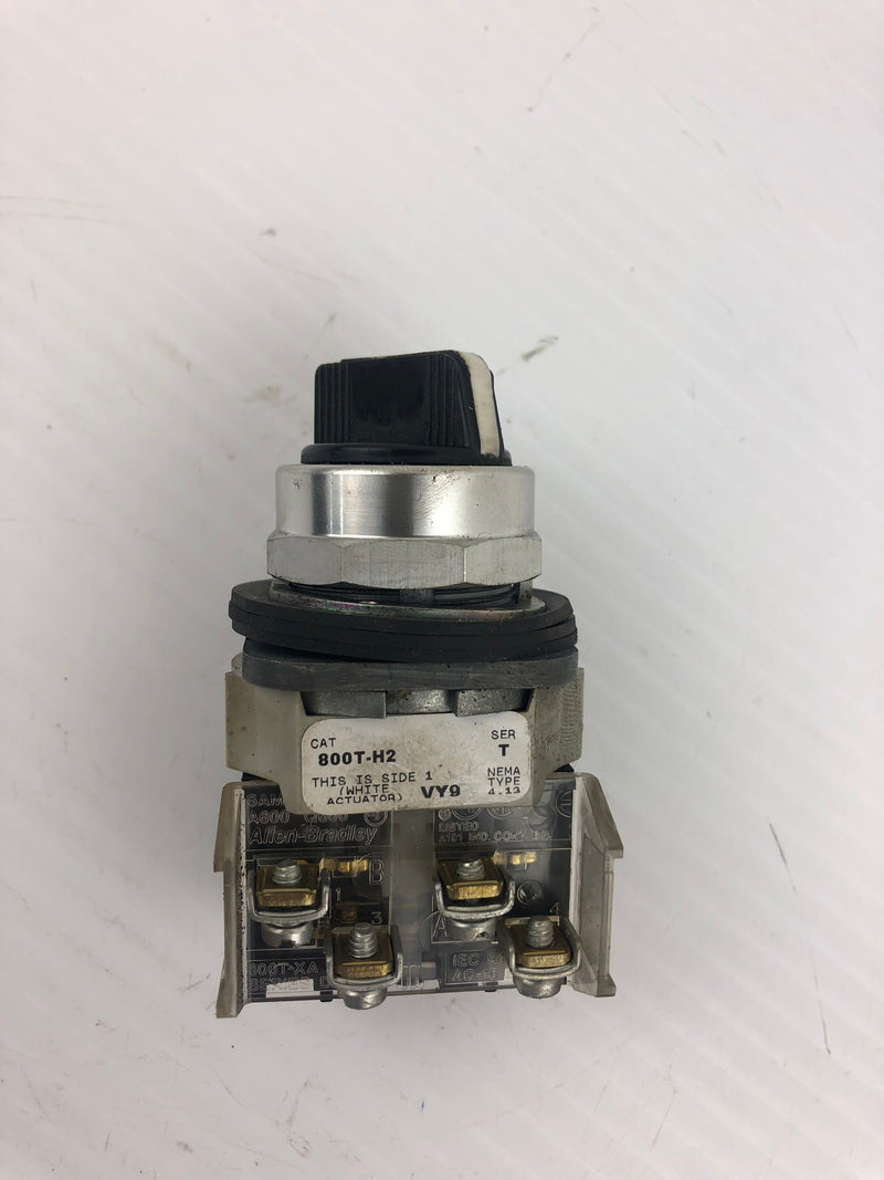 Allen-Bradley 800T-H2 Series T Position Selector Switch