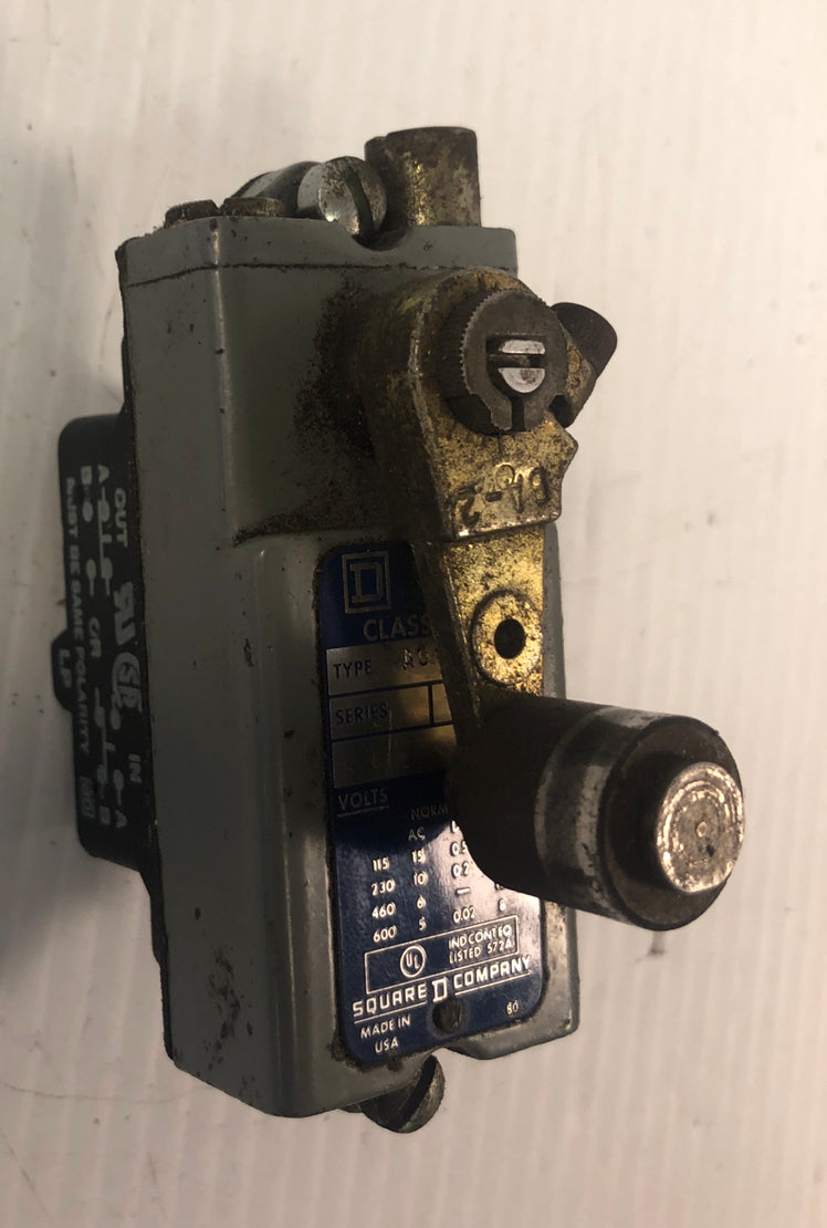Square D Limit Switch Class 9007 Type AC-12