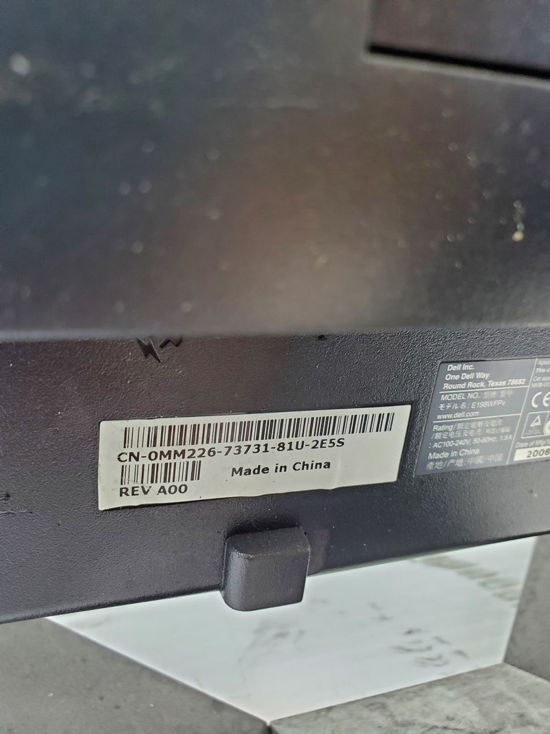 Dell E198WFPV Computer Monitor - No Cord