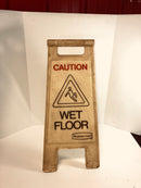 Rubbermaid Caution Wet Floor Sign