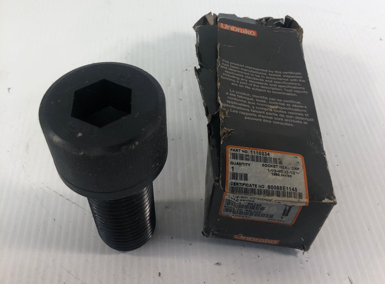 Unbarko Socket Head Cap 1110234
