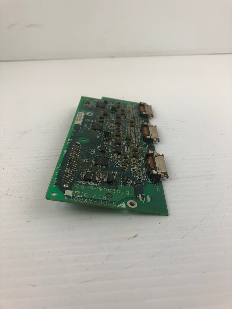 Yaskawa SGDR-AXB01A Rev D Circuit Board DF0200556-D0