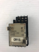 Omron MY4N-D2 24VDC Relay and Base 0225EW1