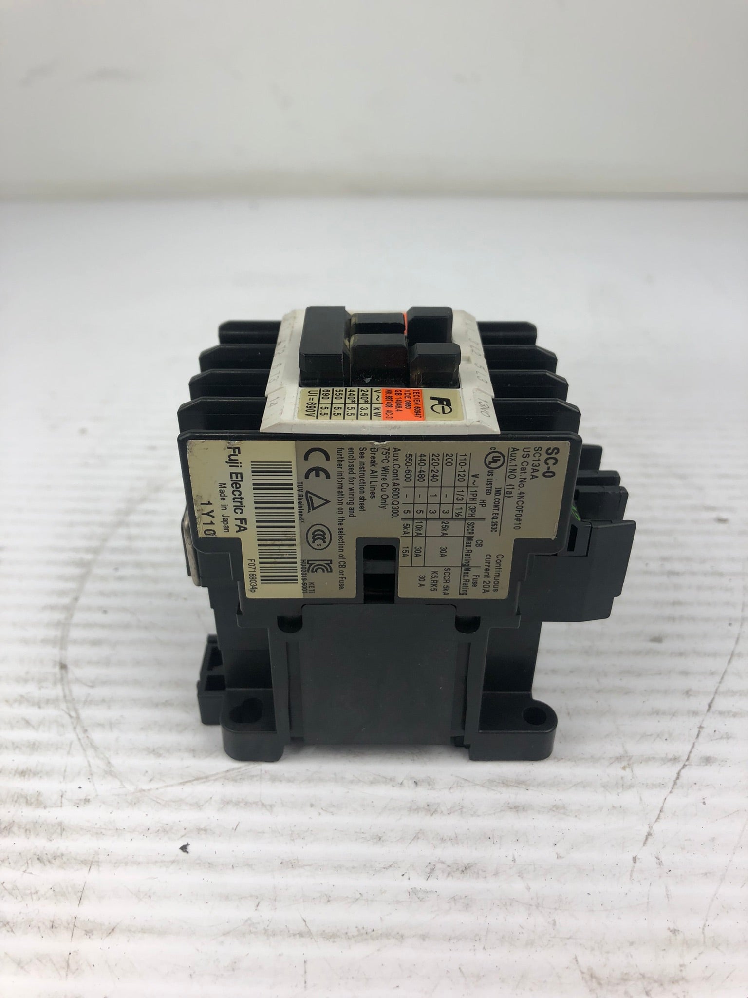 Fuji Electric SC-0 Relay 4NC0F0#10