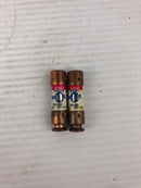 Ferraz Shawmut TR10R Tri-Onic Time Delay 10A RK5 Cartridge Fuse - Lot of 2