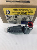 Arlington Snap 2 It Connector 1/2" 5010AST Box of 25