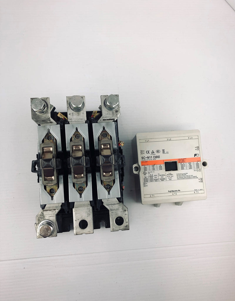 Fuji Electric SC-N11-300 600V Contactor (Broken Housing)